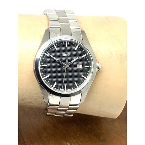 Rado Women's Watch R32110163 Hyperchrome Swiss Quartz Black Dial Silver … - Picture 11 of 14